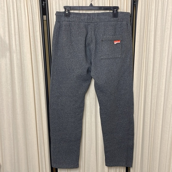 EXCELLENT CONDITION! SUPERDRY ORANGE LABEL CO. SLIM FIT GRAY SWEATPANTS SIZE M - Picture 8 of 14